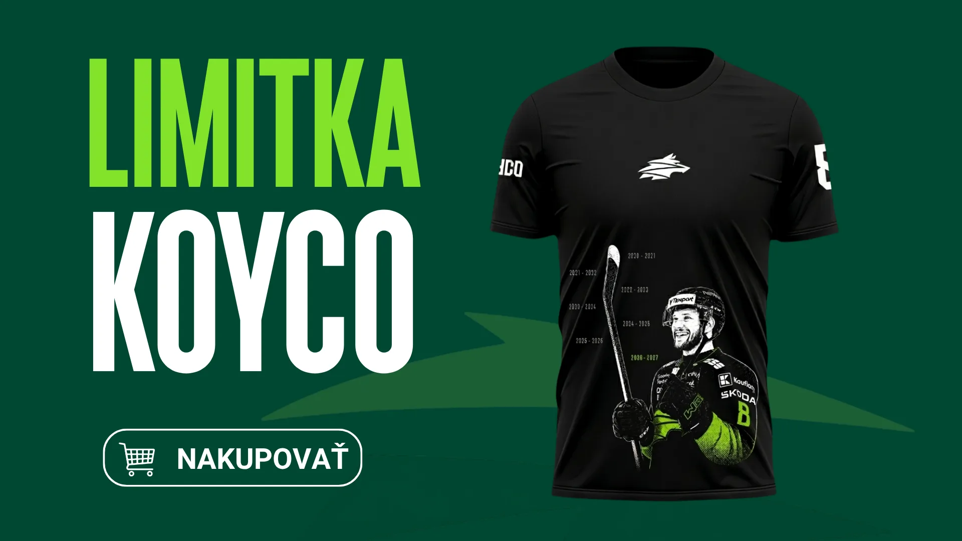 Limitovaná edícia trička Koyco – Vlci Žilina